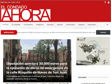 Tablet Screenshot of elcondadoahora.com